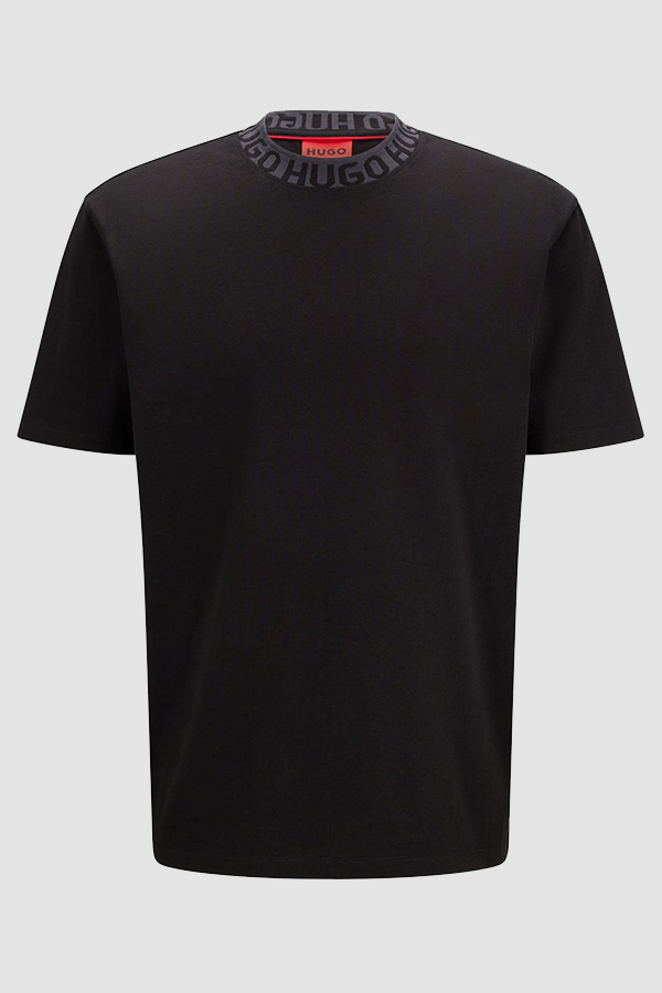 T-SHIRT HUGO - 001 BLACK